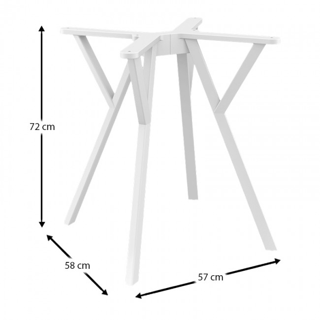 MAX ΒΑΣΗ WHITE SMALL ΜΙΚΡΗ ΠΟΛ/ΝΙΟΥ