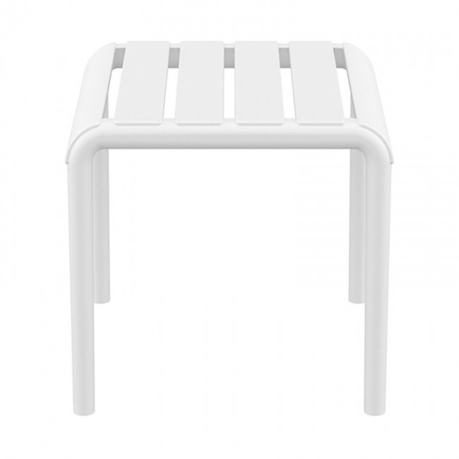 PARIS WHITE ΤΡΑΠΕΖΙ 42X41X40εκ. ΠΟΛ/ΝΙΟΥ