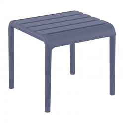 PARIS DARK GREY ΤΡΑΠΕΖΙ 42X41X40εκ. ΠΟΛ/ΝΙΟΥ