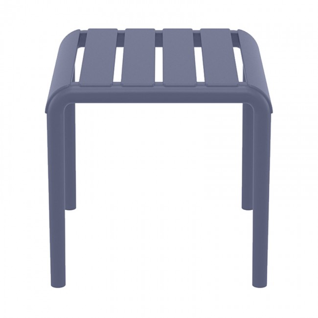 PARIS DARK GREY ΤΡΑΠΕΖΙ 42X41X40εκ. ΠΟΛ/ΝΙΟΥ