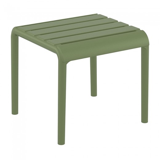 PARIS OLIVE GREEN ΤΡΑΠΕΖΙ 42X41X40εκ. ΠΟΛ/ΝΙΟΥ