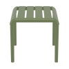 PARIS OLIVE GREEN ΤΡΑΠΕΖΙ 42X41X40εκ. ΠΟΛ/ΝΙΟΥ