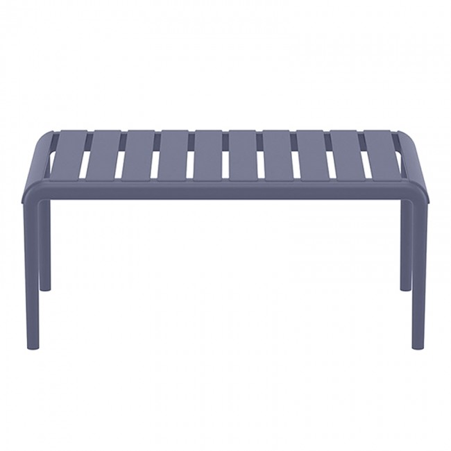 PARIS DARK GREY ΤΡΑΠΕΖΙ 90X50X40εκ. ΠΟΛ/ΝΙΟΥ