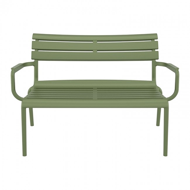PARIS ΚΑΝΑΠΕΣ OLIVE GREEN 116X70X75εκ. ΠΟΛ/ΝΙΟΥ