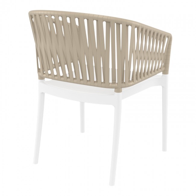 PORTOFINO WHITE/TAUPE ΠΟΛΥΘΡΟΝΑ ΠΟΛ/ΝΙΟΥ