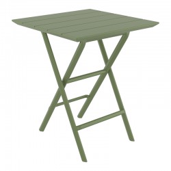 HELEN OLIVE GREEN 60Χ60X74εκ. ΤΡΑΠΕΖΙ ΠΤΥΣ/ΝΟ ΠΟΛ/ΝΙΟΥ