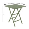 HELEN OLIVE GREEN 60Χ60X74εκ. ΤΡΑΠΕΖΙ ΠΤΥΣ/ΝΟ ΠΟΛ/ΝΙΟΥ