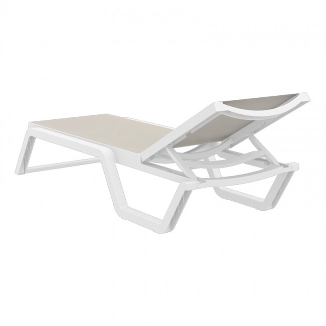 RIO ΞΑΠΛΩΣΤΡΑ WHITE/TAUPE ΠΟΛ/ΝΙΟΥ