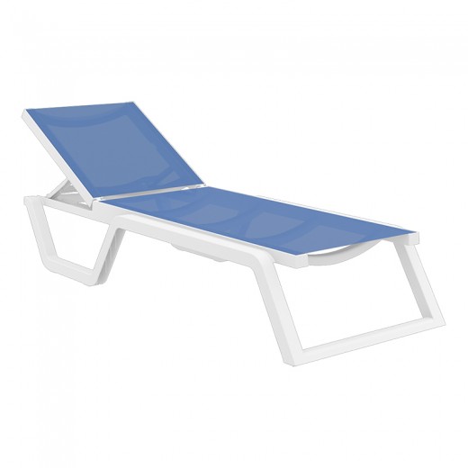 RIO ΞΑΠΛΩΣΤΡΑ WHITE/BLUE ΠΟΛ/ΝΙΟΥ