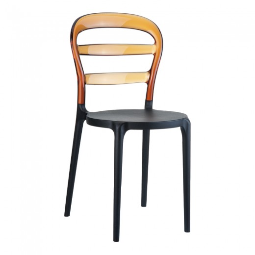 BIBI BLACK/AMBER TRANSP.ΚΑΡΕΚΛΑ