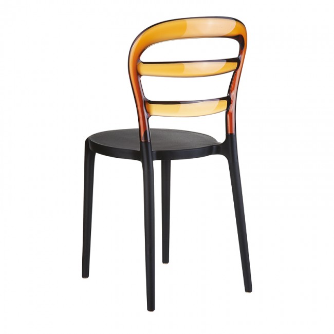 BIBI BLACK/AMBER TRANSP.ΚΑΡΕΚΛΑ