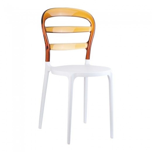 BIBI WHITE/AMBER TRANSP.ΚΑΡΕΚΛΑ