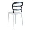 BIBI WHITE/BLACK TRANSP.ΚΑΡΕΚΛΑ