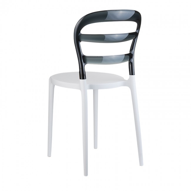 BIBI WHITE/BLACK TRANSP.ΚΑΡΕΚΛΑ