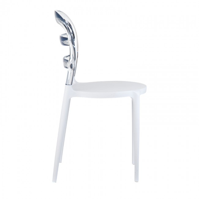 BIBI WHITE/CLEAR TRANSP.ΚΑΡΕΚΛΑ