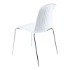 ALLEGRA GLOSSY WHITE ΚΑΡΕΚΛΑ