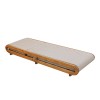 LOREN ΞΑΠΛΩΣΤΡΑ ΞΥΛ. 77X200X24εκ. ΚΑΡΥΔΙ ΜΕ ΣΤΡΩΜΑ