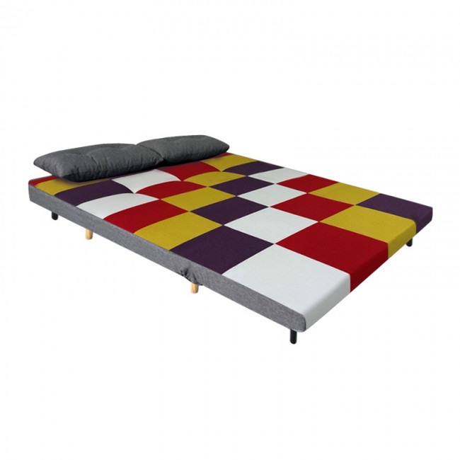 SARA PATCHWORK ΥΦΑΣΜΑ ΚΑΝΑΠΕΣ/ΚΡΕΒΑΤΙ 134Χ80εκ.