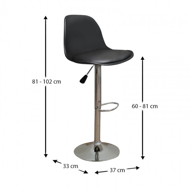 BAR92 BLACK PP/PU(Σ2)ΣKAMΠO ΜΕ ΑΜΟΡΤΙΣΕΡ