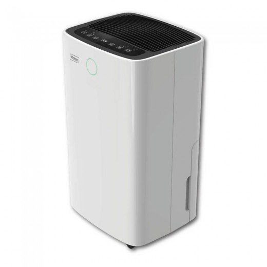 Αφυγραντήρας PRDH-45003i Primo 12L Ηλ/νικός R290 Με Χρωματική Ένδειξη Υγρασίας + Ιονιστή + Φίλτρο Ενεργού Άνθρακα Λευκός