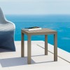 Τραπεζάκι ρητίνης σε dove grey χρώμα 45x45x45 εκ. OCEAN SIESTA