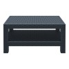 MONACO DARK GREY ΤΡΑΠΕΖΙ 92Χ57Χ45εκ. ΠΟΛ/ΝΙΟΥ