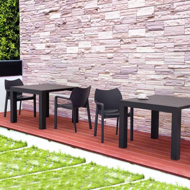 ΒΕΓΚΑΣ BROWN 100X100/140εκ. ΕΠΕΚΤ.ΤΡΑΠΕΖΙ - 53.0232