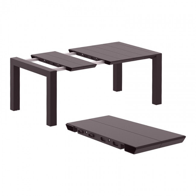 ΒΕΓΚΑΣ BROWN 100X100/140εκ. ΕΠΕΚΤ.ΤΡΑΠΕΖΙ - 53.0232