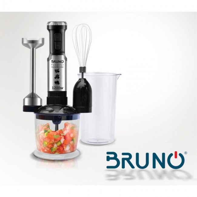 Ραβδομπλέντερ 3 σε 1 BRN-0093 Bruno 1200W χρώμα μαύρο