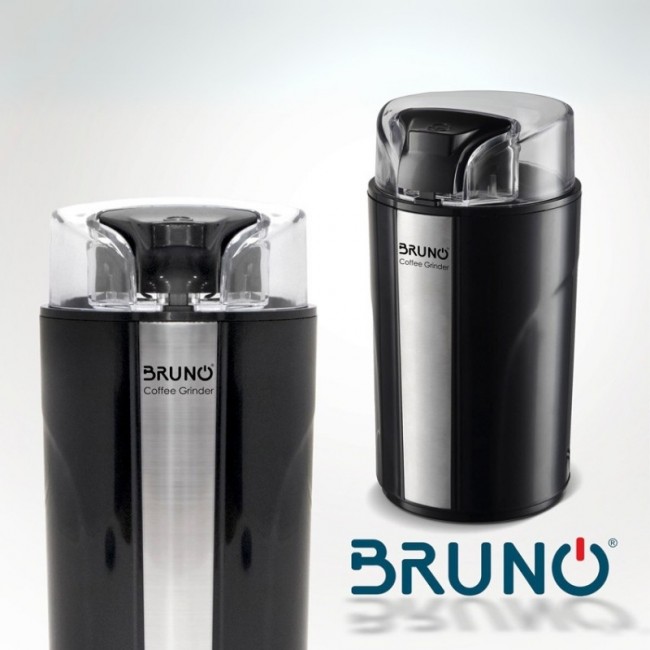 Μύλος άλεσης καφέ BRN-0094 Bruno 200W χρώμα  inox - μαύρο