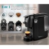 Καφετιέρα espresso 3 σε 1 BRN-0124 Bruno 1450W, 19 bar χρώμα μαύρο