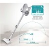 Ηλεκτρική σκούπα 2 σε 1 BRN-0133 Bruno 600W χρώμα λευκό - ασημί