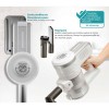 Ηλεκτρική σκούπα 2 σε 1 BRN-0133 Bruno 600W χρώμα λευκό - ασημί