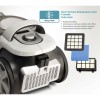 Ηλεκτρική σκούπα BRN-0137 Bruno 800W 3lt κυκλωνική χρώμα λευκό