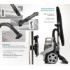 Ηλεκτρική σκούπα BRN-0137 Bruno 800W 3lt κυκλωνική χρώμα λευκό