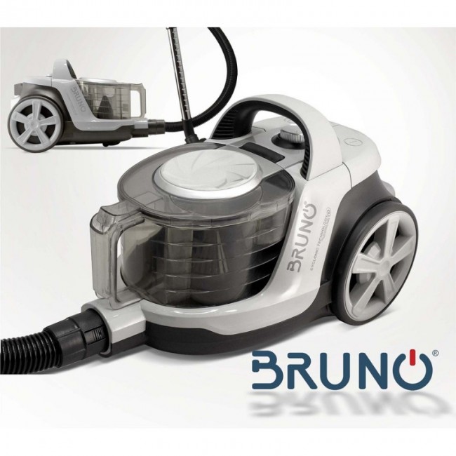 Ηλεκτρική σκούπα BRN-0137 Bruno 800W 3lt κυκλωνική χρώμα λευκό