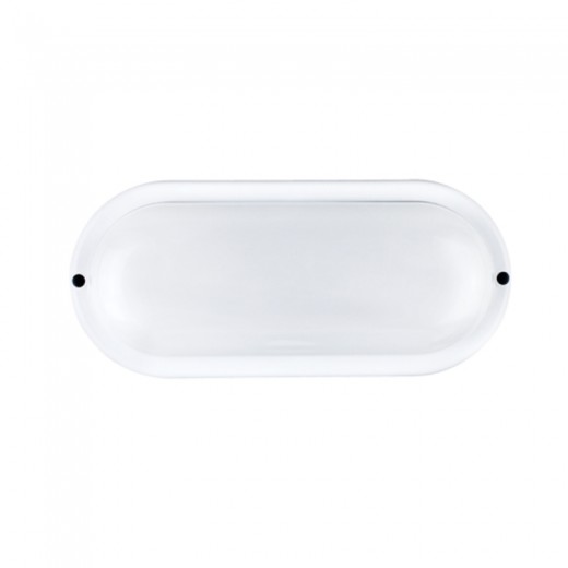 Πλαφονιέρα LED IP65 10W 950lm χρώμα λευκό 15,9x4,4x8,9εκ.