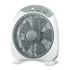 Ανεμιστήρας δαπέδου Box Fan FANFPG60 - 30εκ. 40W χρώμα λευκό - γκρι