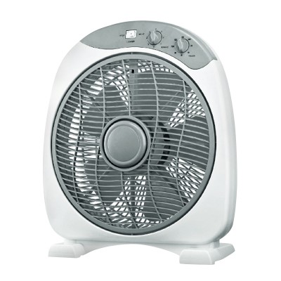 Ανεμιστήρας δαπέδου Box Fan FANFPG60 - 30εκ. 40W χρώμα λευκό - γκρι