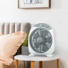 Ανεμιστήρας δαπέδου Box Fan FANFPG60 - 30εκ. 40W χρώμα λευκό - γκρι