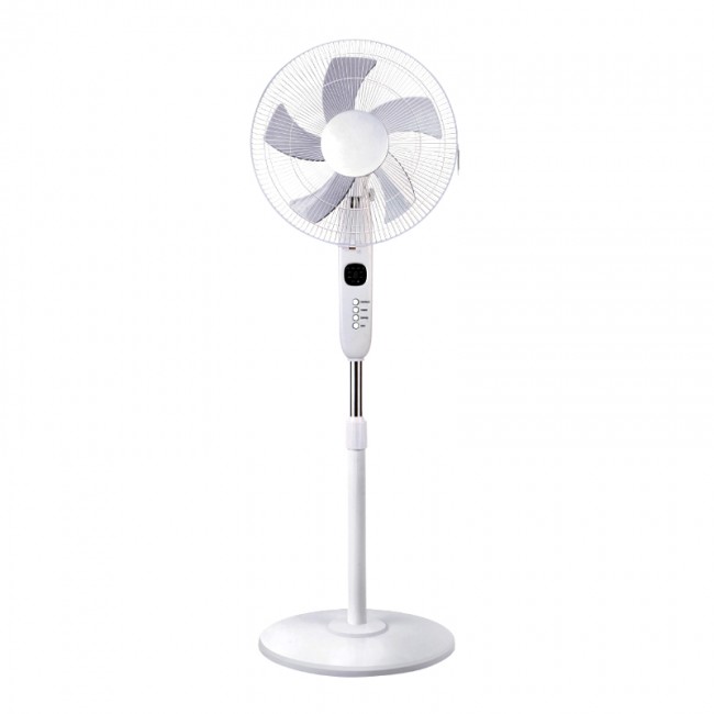 Ανεμιστήρας με ορθοστάτη FANSFPW10R (18") 45εκ. με τηλεχειριστήριο 55W χρώμα λευκό