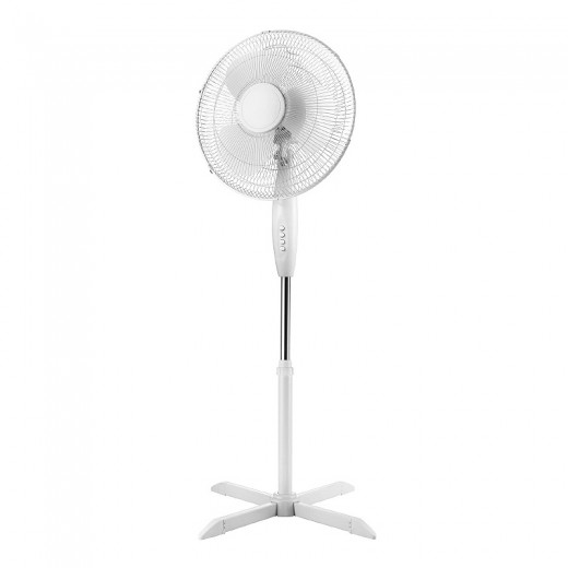 Ανεμιστήρας με ορθοστάτη FANSPWH10 (18") 45εκ. 55W χρώμα λευκό