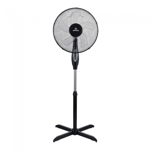 Ανεμιστήρας με ορθοστάτη (16") 40εκ. 55W Human FS-40-A6B χρώμα μαύρο