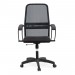 Καρέκλα γραφείου Moonlight Megapap με ύφασμα Mesh χρώμα μαύρο 66,5x70x102/112εκ.