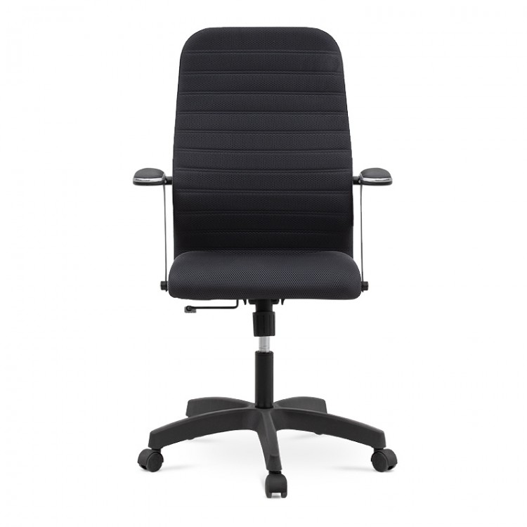 Καρέκλα γραφείου Melani Megapap με διπλό ύφασμα Mesh χρώμα μαύρο 66,5x70x102/112εκ.