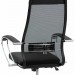 Καρέκλα γραφείου εργονομική Dante Megapap με ύφασμα Mesh χρώμα μαύρο 66,5x70x111,8/133εκ.