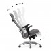 Καρέκλα γραφείου Samurai Lux εργονομική με ύφασμα velour χρώμα marble γκρι 70x70x124/134εκ.