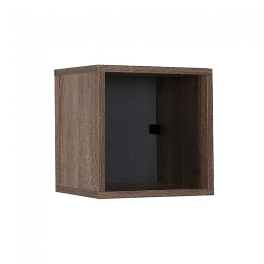 Βιβλιοθήκη στοιβαζόμενη Flat Megapap σε χρώμα latte 33x19x33εκ.