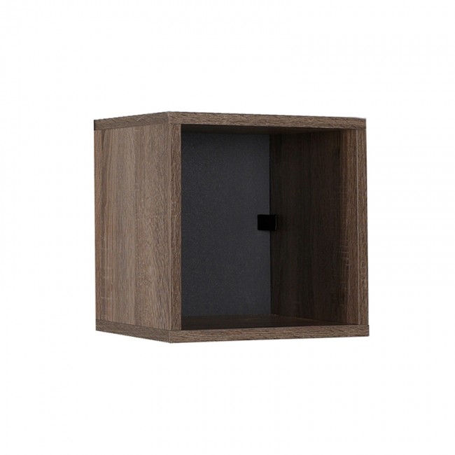 Βιβλιοθήκη στοιβαζόμενη Flat Megapap σε χρώμα latte 33x19x33εκ.