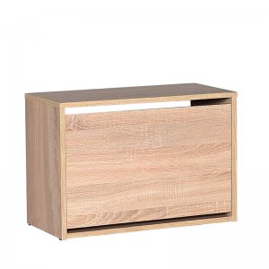 Παπουτσοθήκη 6 ζεύγων Step Megapap σε χρώμα sonoma 60x30x42εκ.